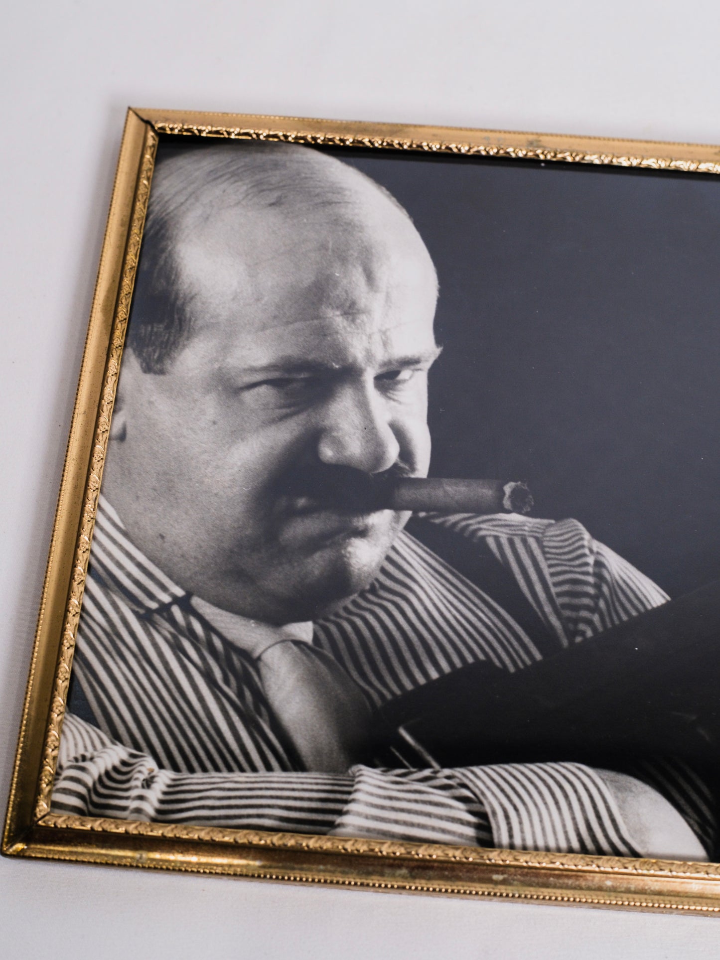 Vintage 1950s Gold Framed Original Movie Set "Gangster" Photograph