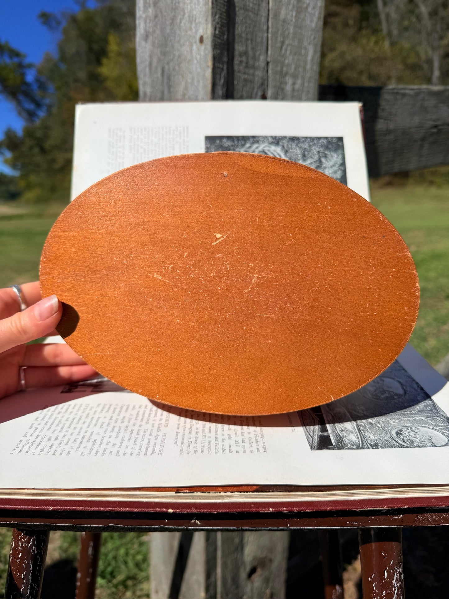 Vintage 1950s Bent Wood Oval Shaker Box Set
