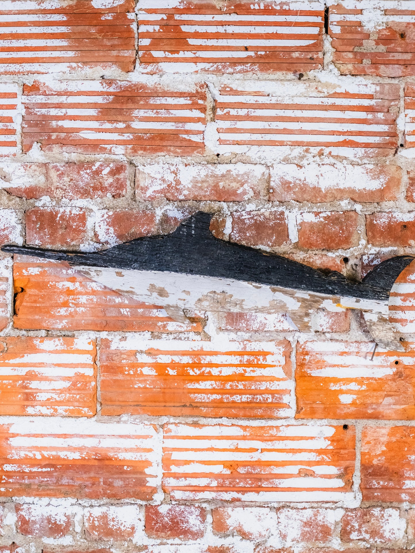 Vintage Wooden Swordfish Wall Hanging