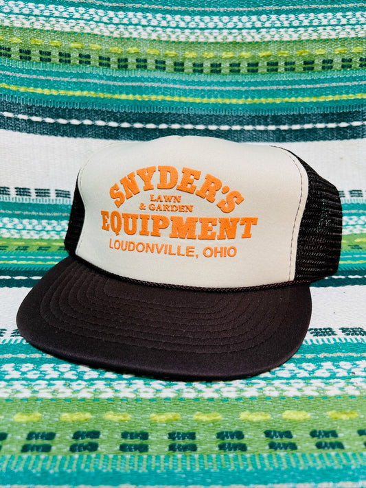 Vintage Snyder’s Lawn & Garden Equipment Trucker Hat