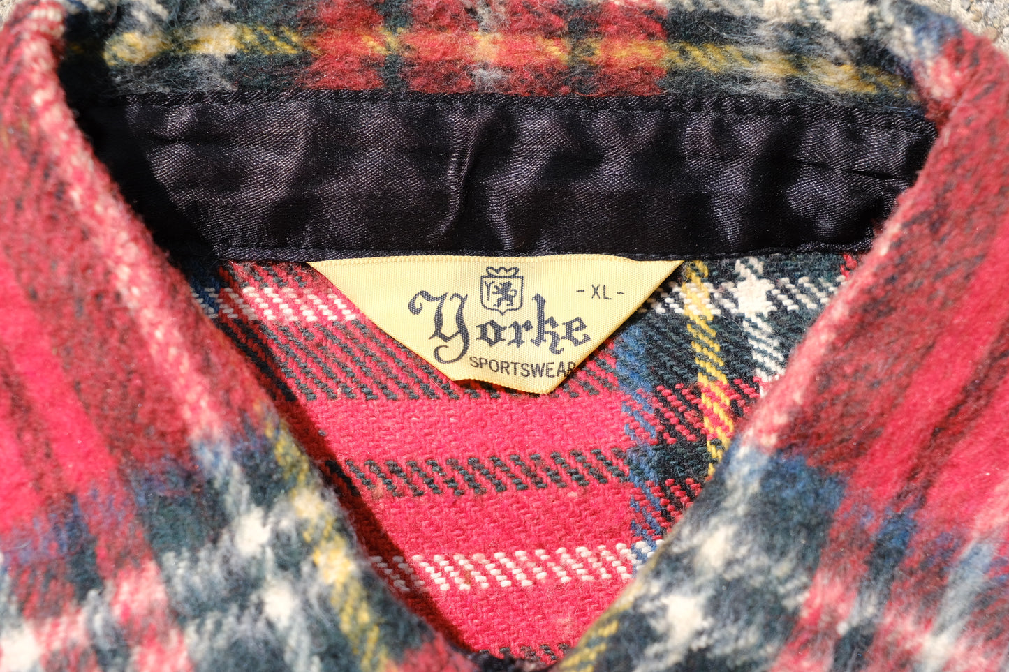 Yorke Sportswear Red Plaid Heavyweight Flannel