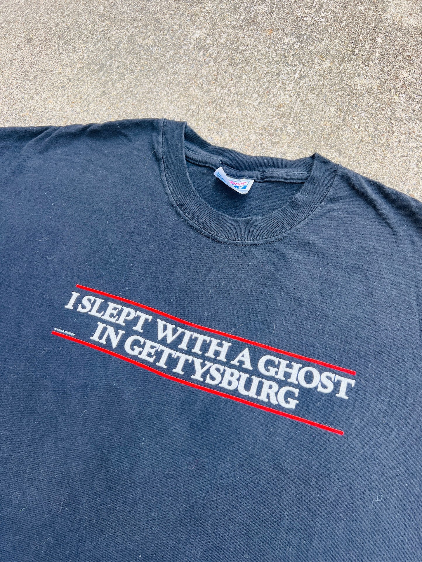 Vintage “I Slept With A Ghost In Gettysburg” Graphic Tee