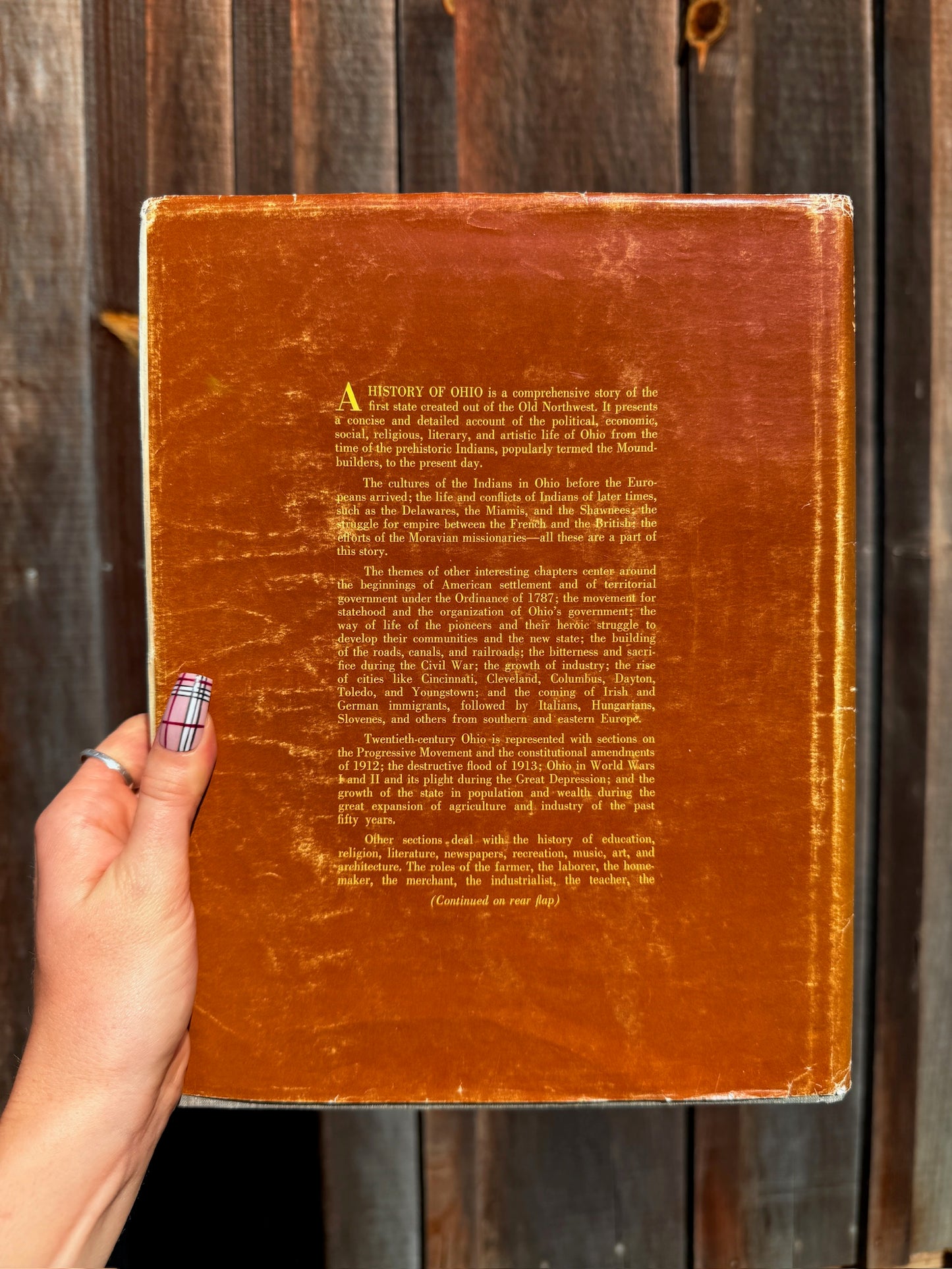 A History of Ohio Book