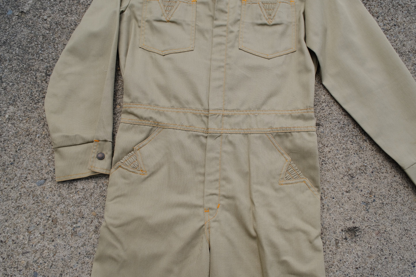 Vintage Sears Jumpsuit | Tan