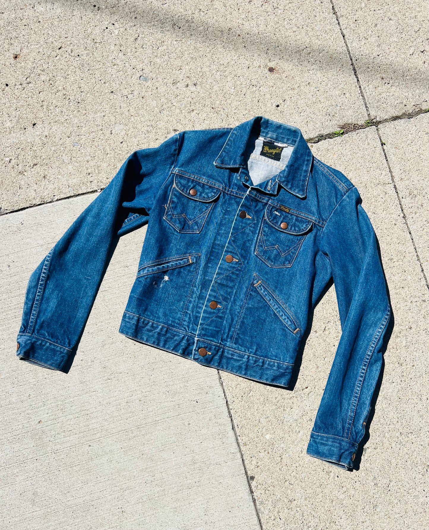 Vintage 1970s Wrangler Denim Jacket