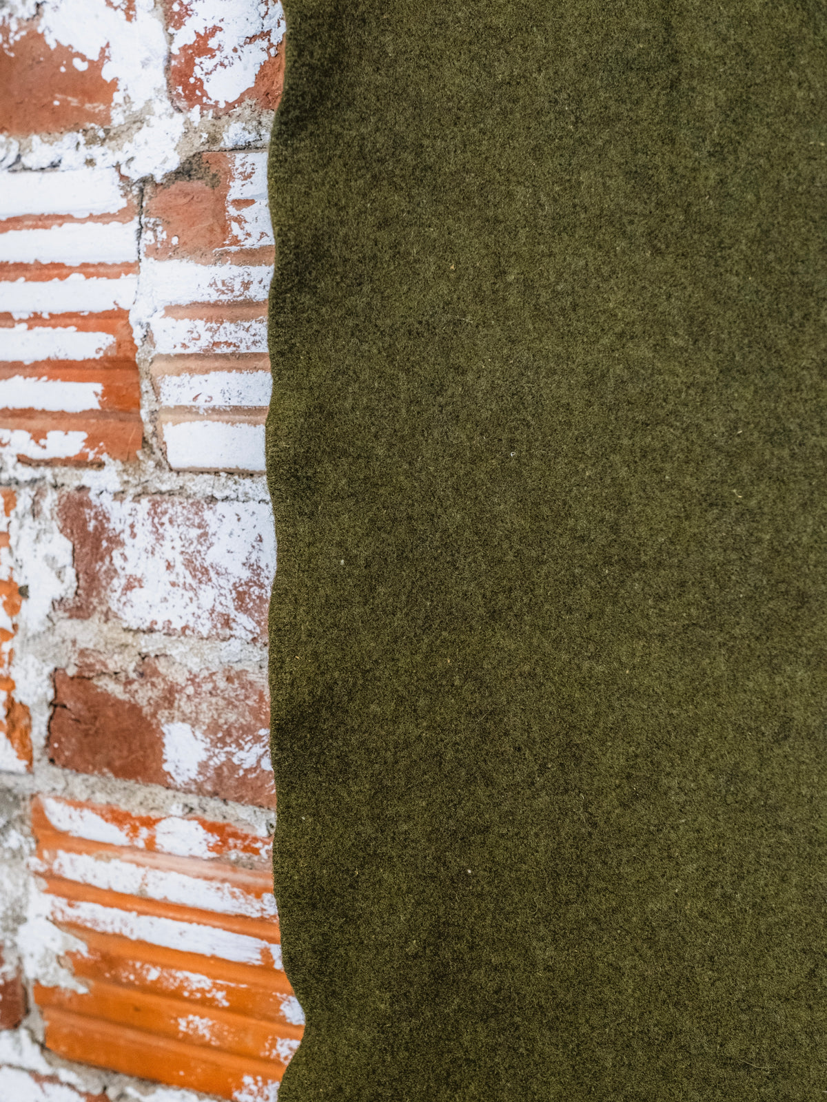 Vintage U.S. Military Green Wool Blanket
