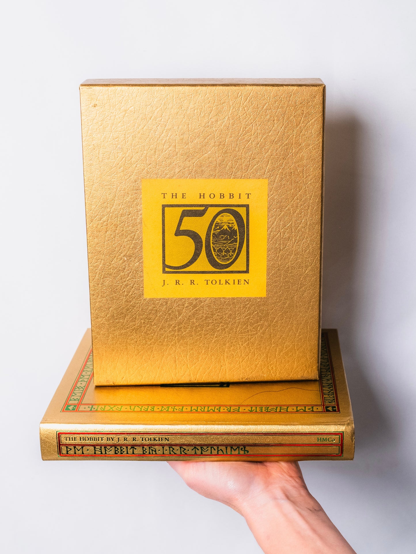 Vintage 1980s The Hobbit J.R.R. Tolkien 50th Anniversary Book