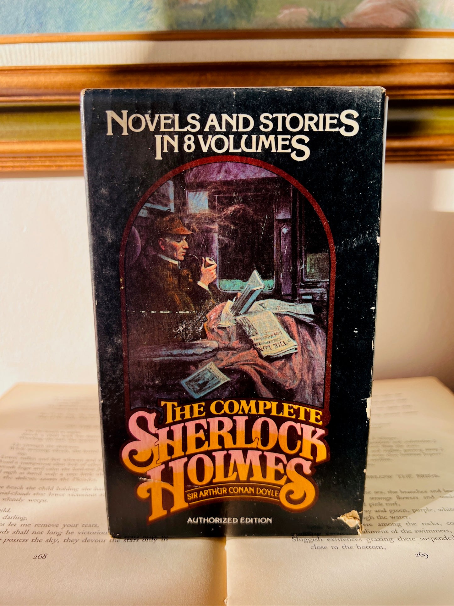 Vintage 1963 The Complete Sherlock Holmes Box Set | 8 Books