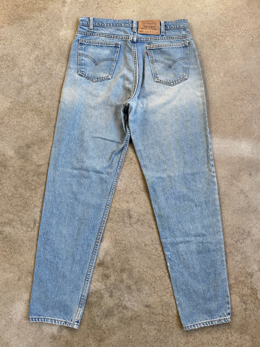 Vintage 1980s Levi's Orange Tab 550 Relaxed Tapered Jeans | 33x34