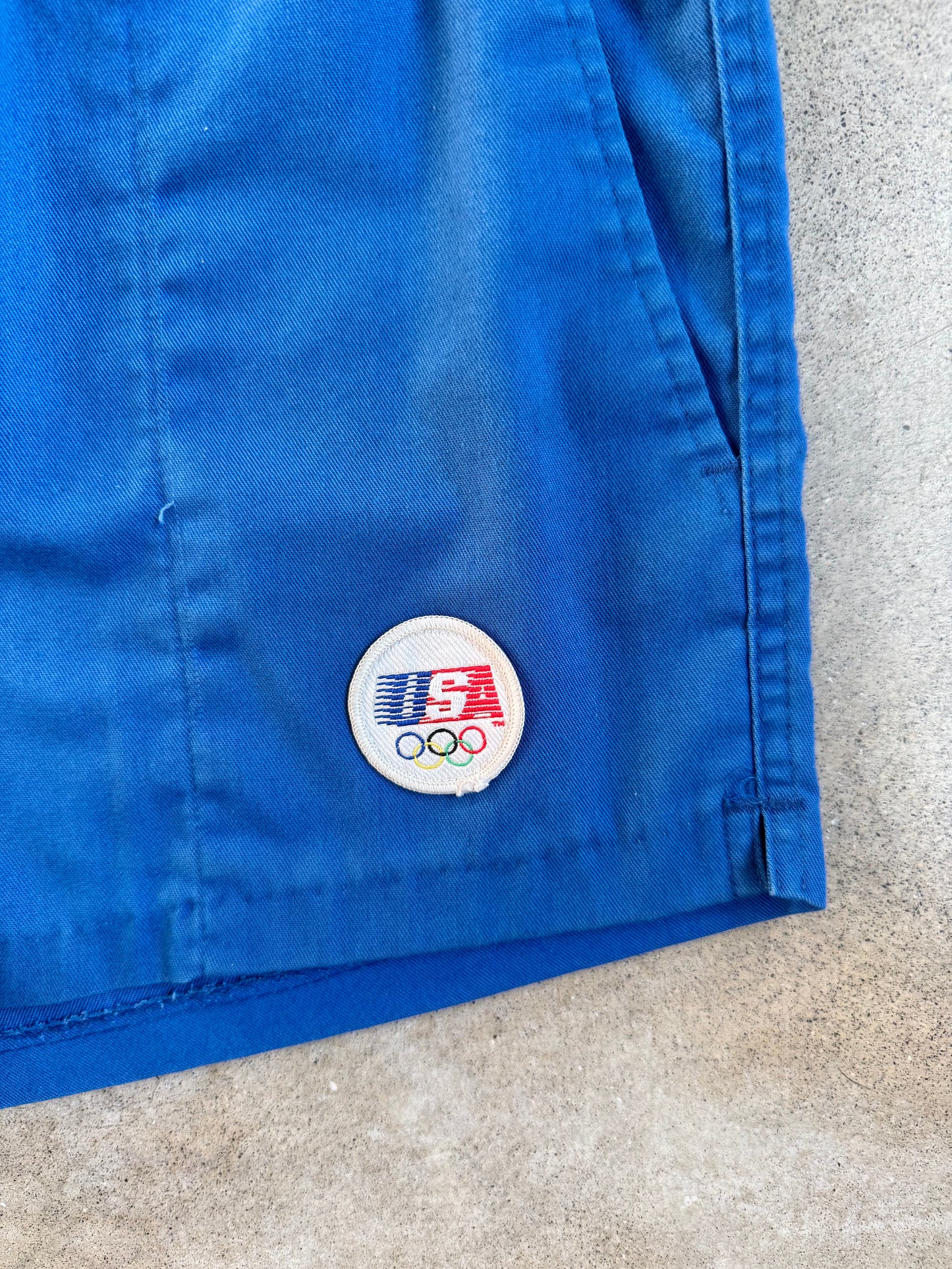 Vintage Levi’s 1984 Olympics Team USA Blue Shorts | Medium