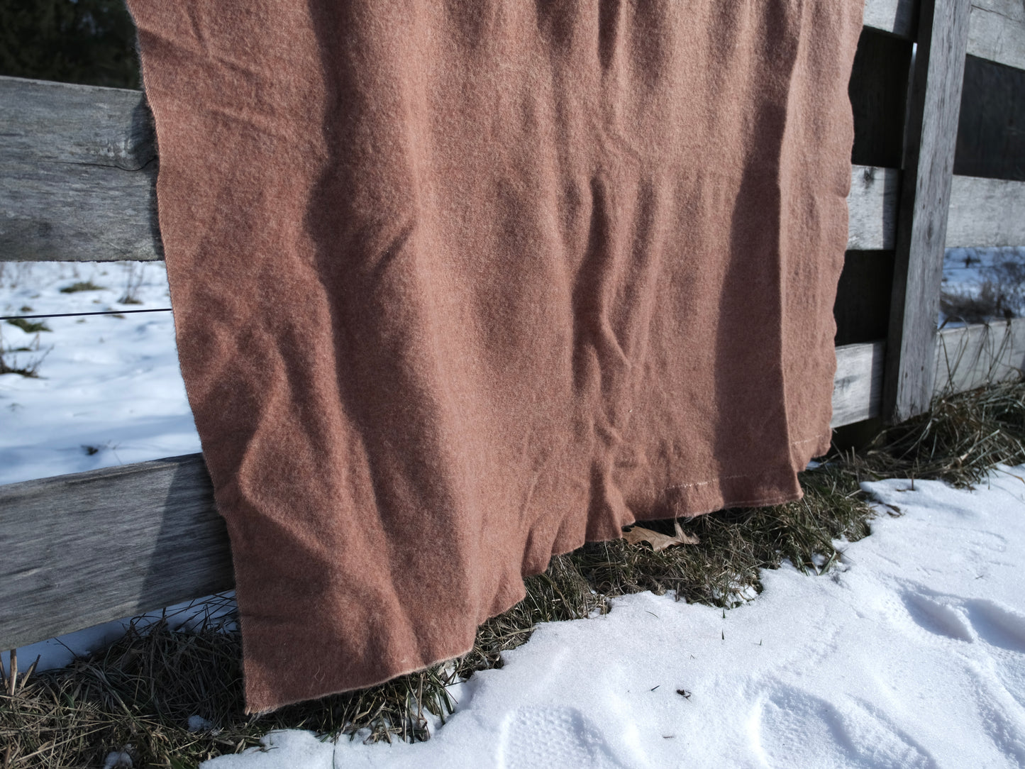 Vintage 1930s/40s Muted Wool Blanket