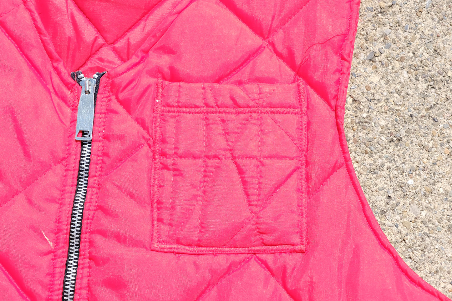 Vintage Red Insulated Hunting Vest