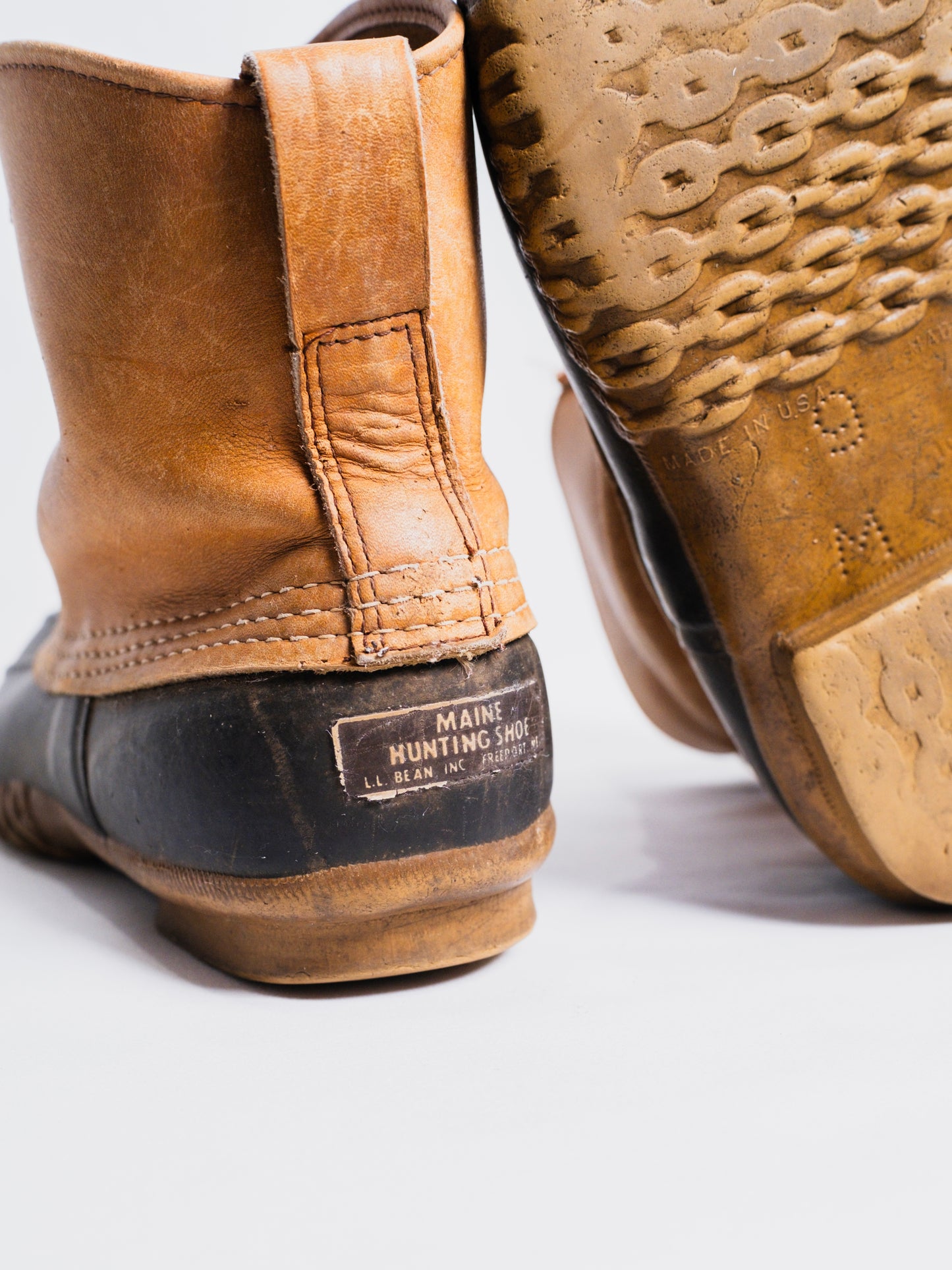 Vintage 1960s L.L. Bean Maine Hunting Shoe Slip-On Duck Boots | Men’s 9