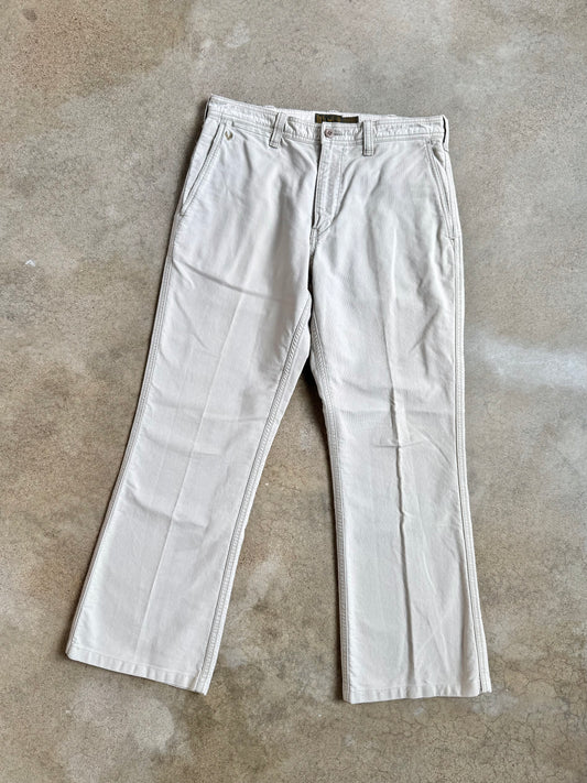 Vintage 1990s American Eagle Bootcut Cotton Khaki Pants | Waist 32”