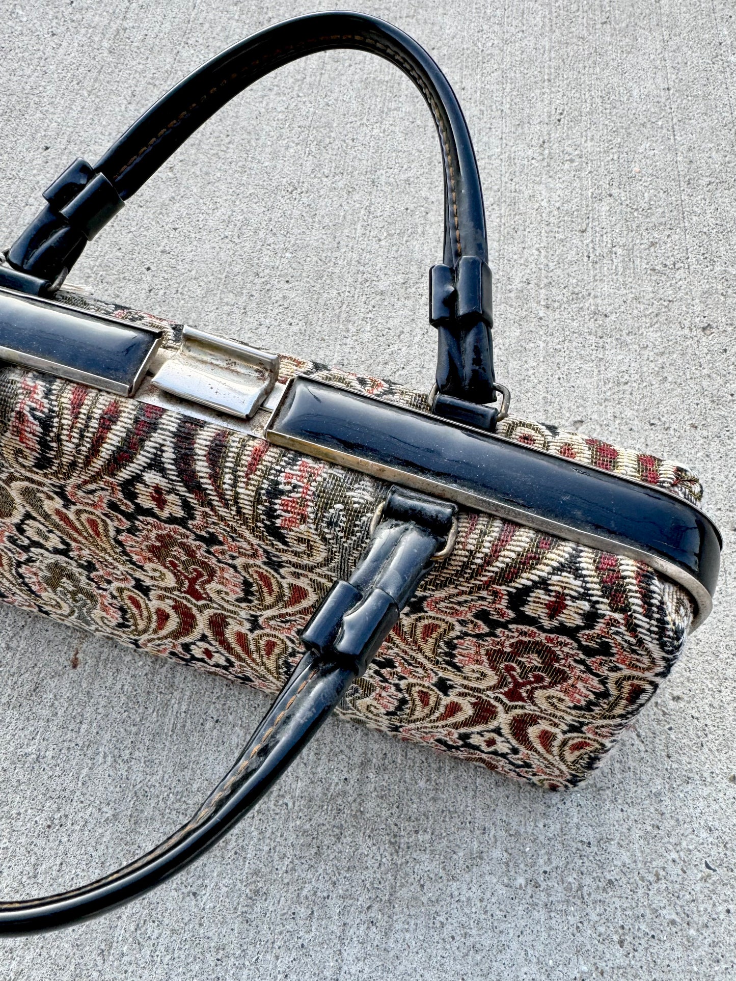 Vintage Tapestry Handbag