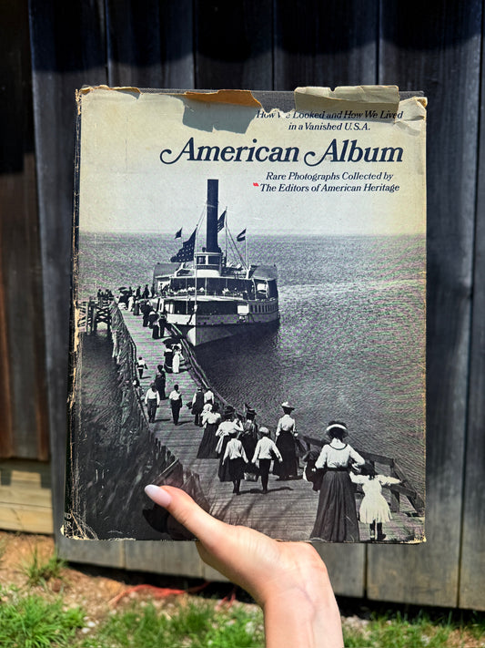 Vintage American Album: Rare Photographs Hardcover Book