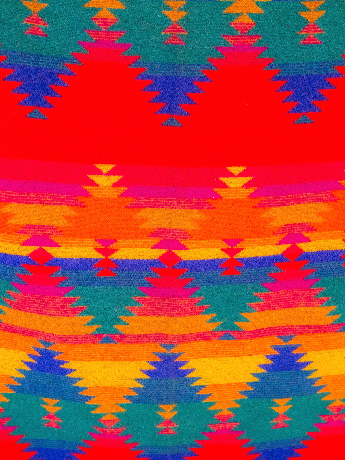 Vintage Southwestern Fleece Camp Blanket
