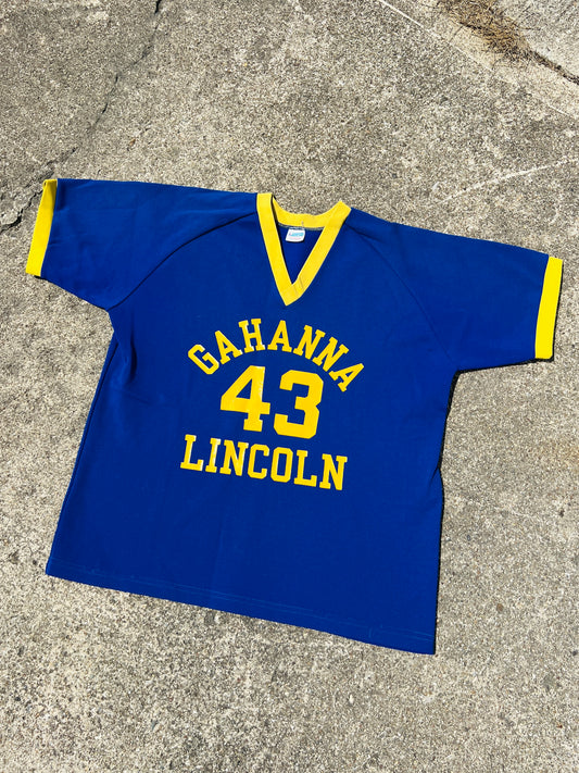 Vintage 1980s Gahanna Lincoln High School Jersey