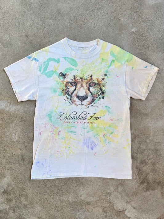 Columbus Zoo Paint Splatter Graphic Tee | Medium