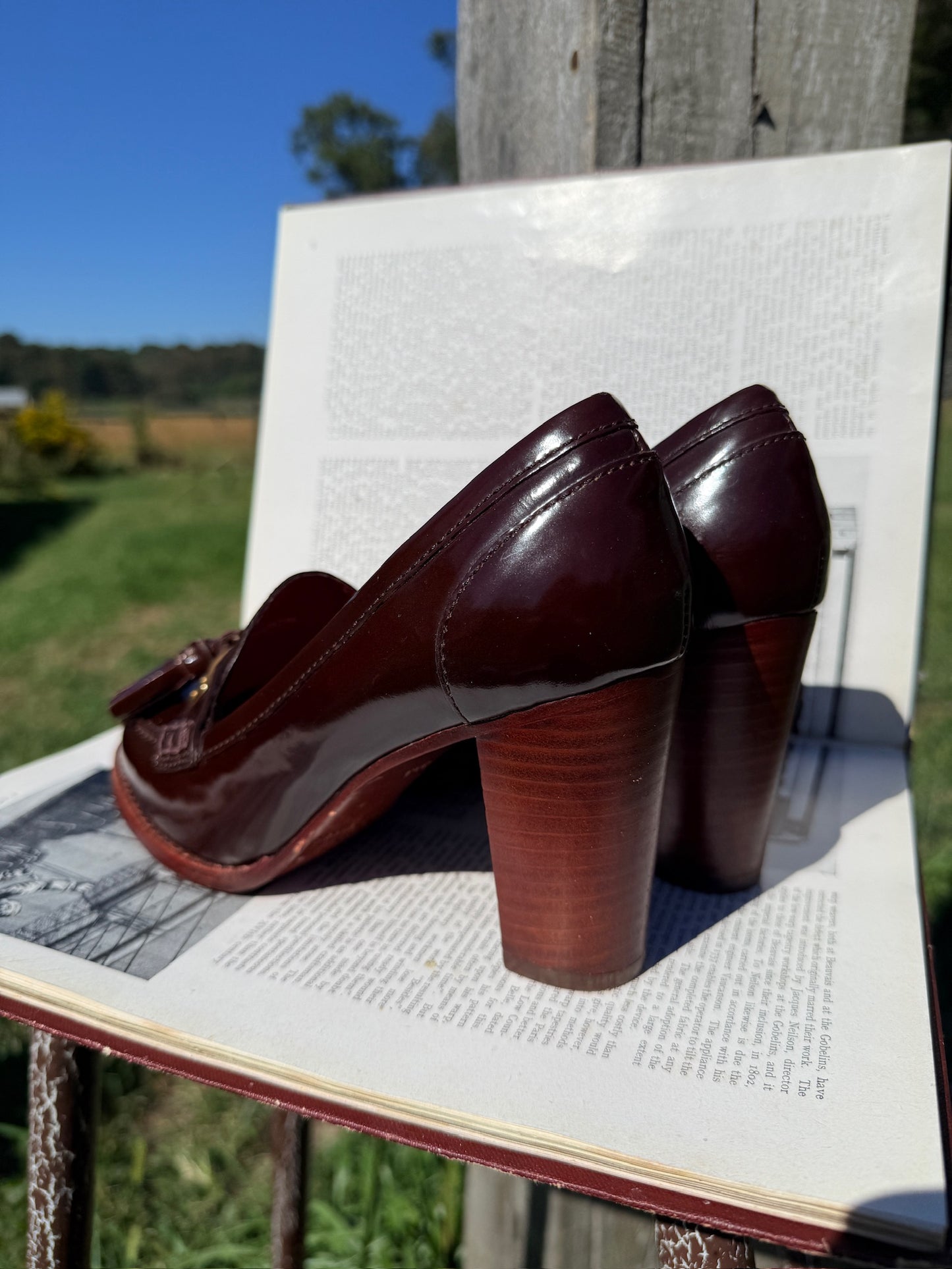 2000s Marc By Marc Jacobs Patent Leather Tassel Loafer Pumps | EU 37.5