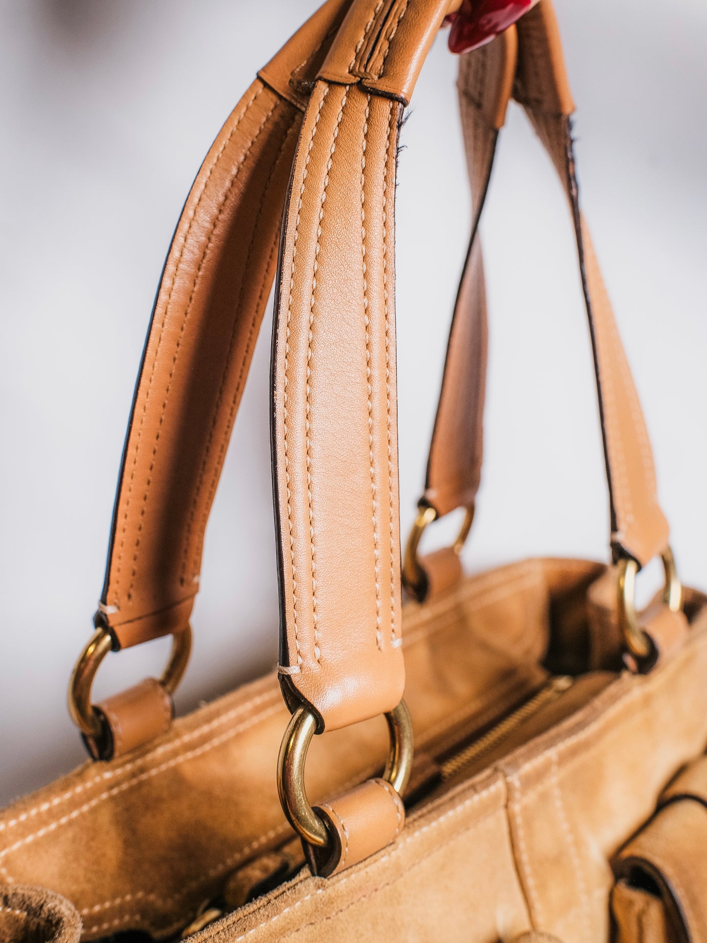 Y2K Coach Soho Suede Leather Shoulder Bag