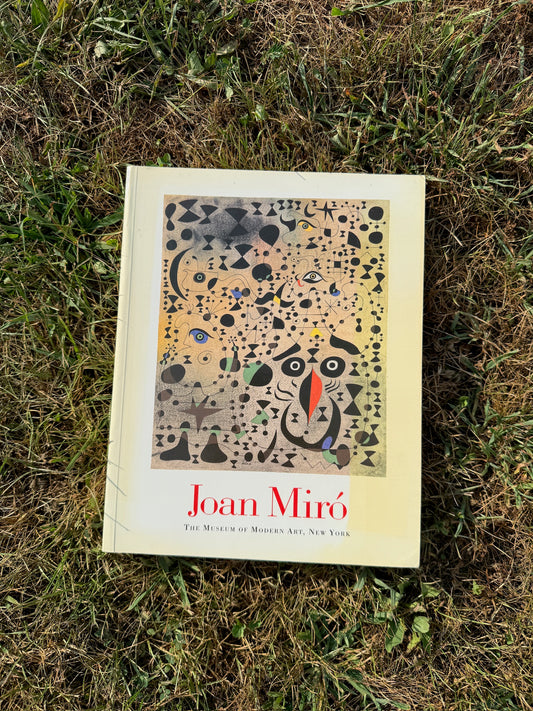 The Museum of Modern Art Joan Miró Exhibition Book