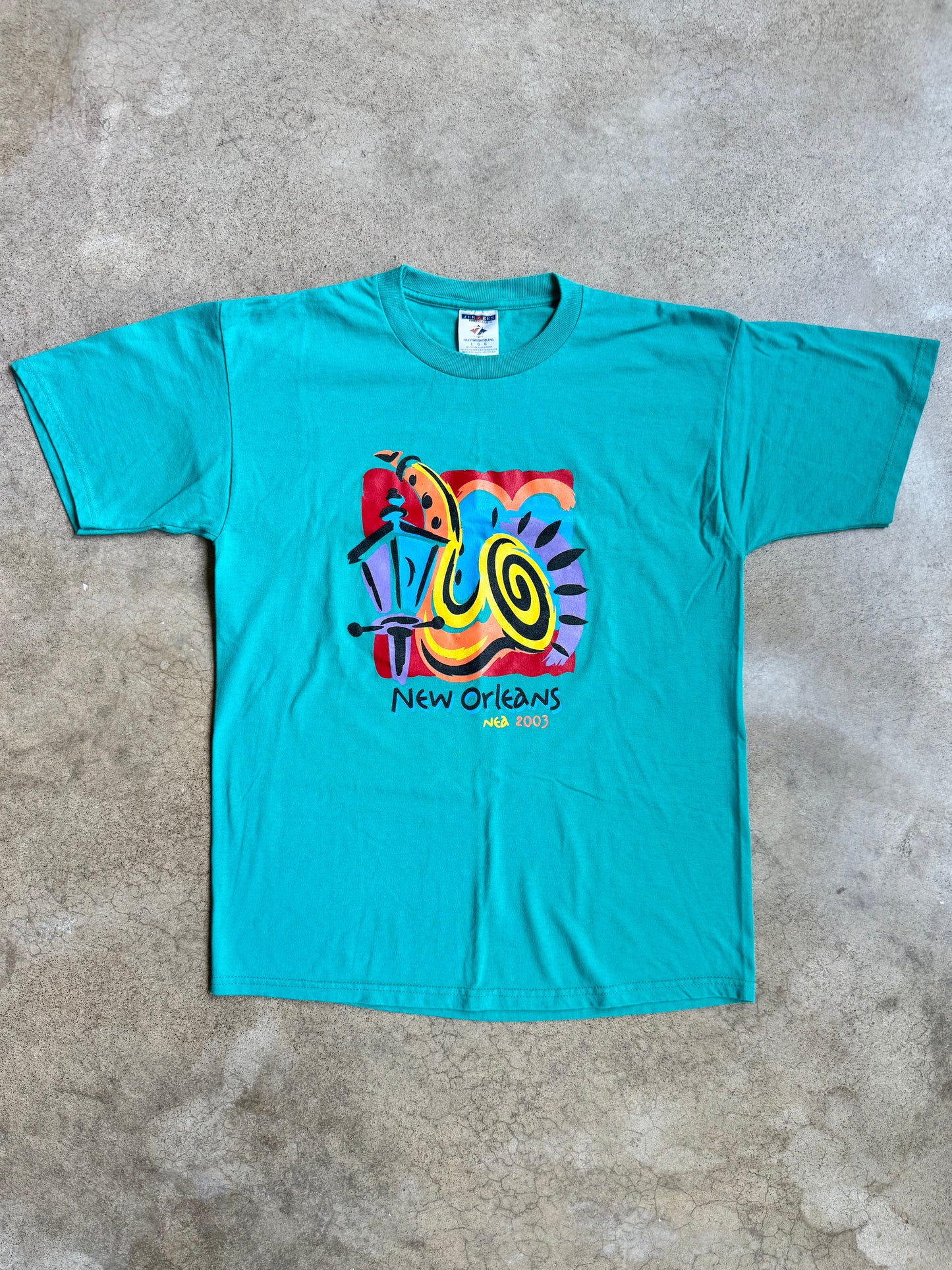 Vintage 2003 NEA New Orleans Graphic Tee | Large