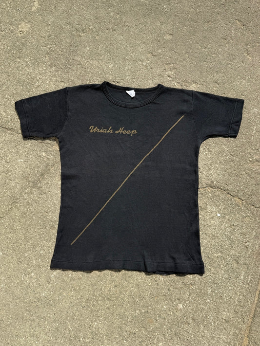 Vintage 1970s/80s Uriah Heep Black Band Tee | Medium