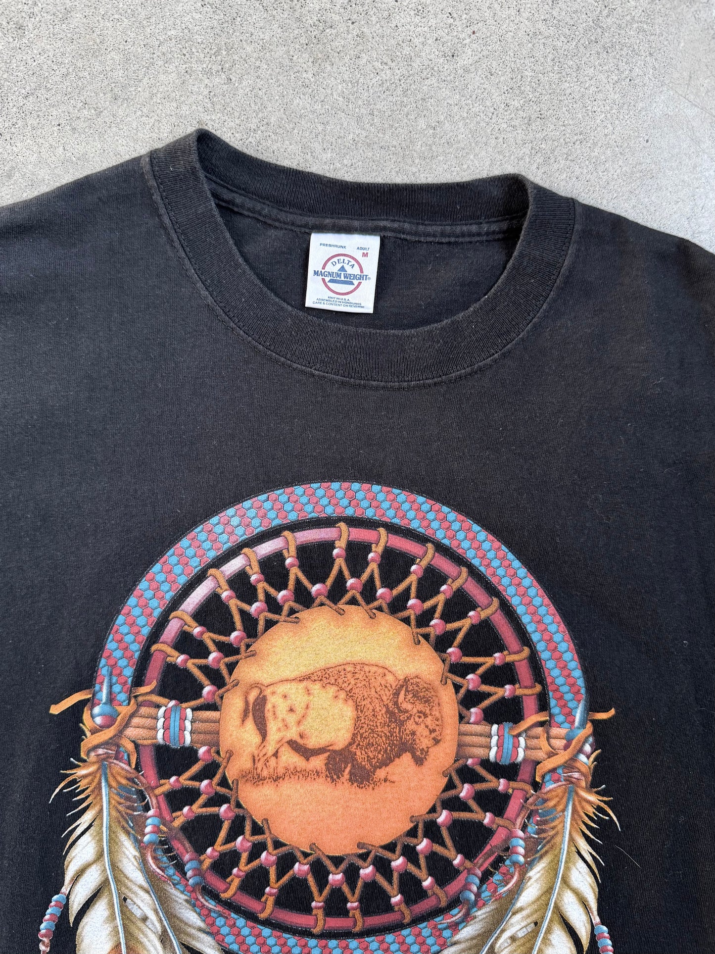 2000s Iron Pony Columbus Native American Graphic Tee | Medium