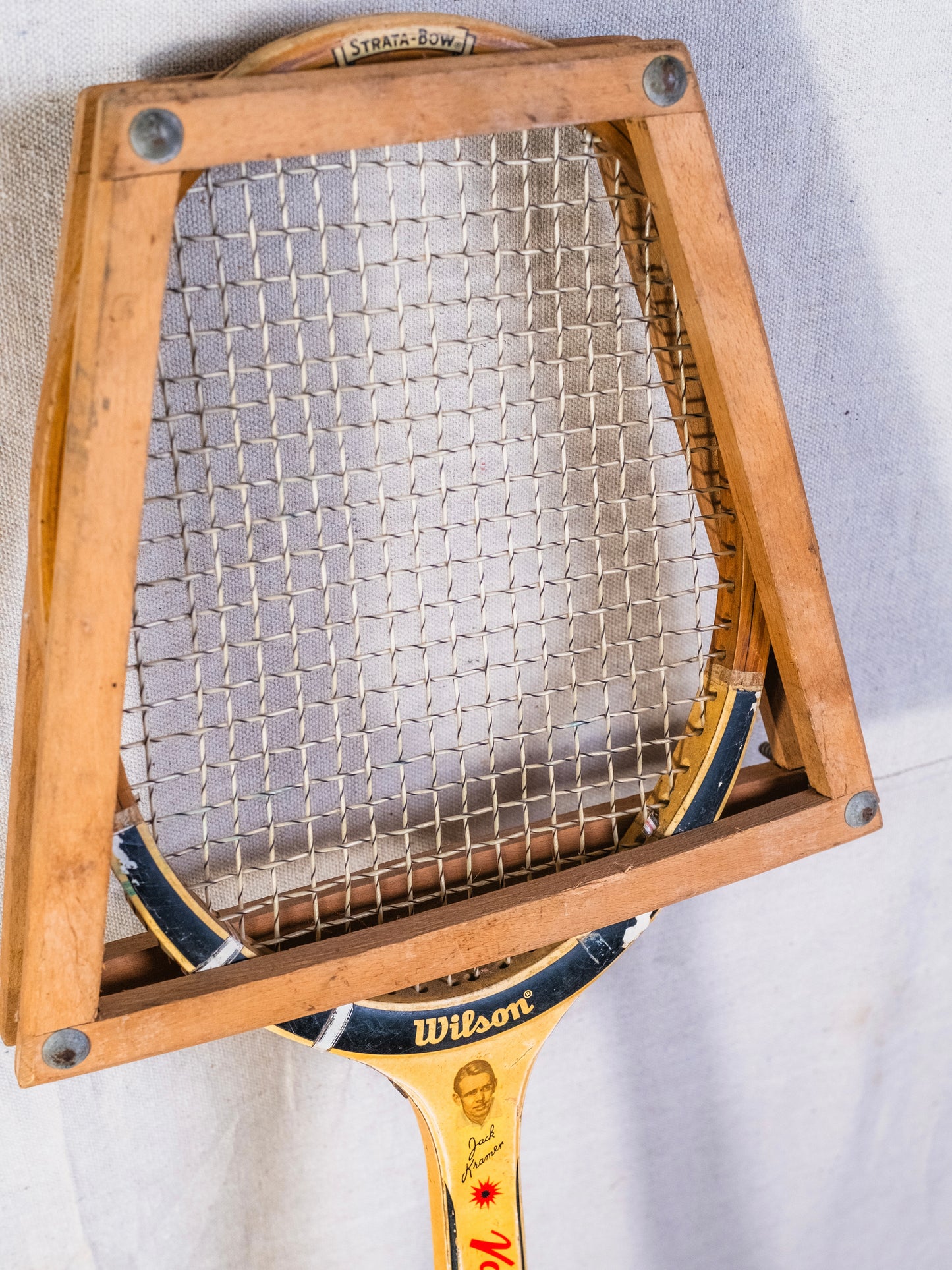 Vintage 1960s Wilson Jack Kramer Valiant Tennis Racket