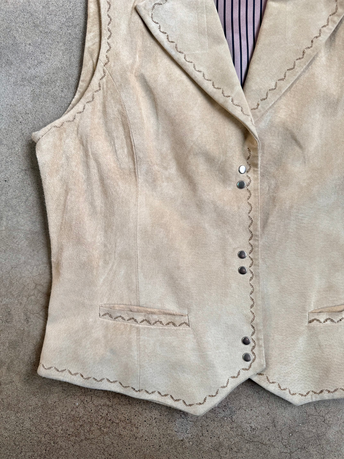 Isabella Bird Leather Vest