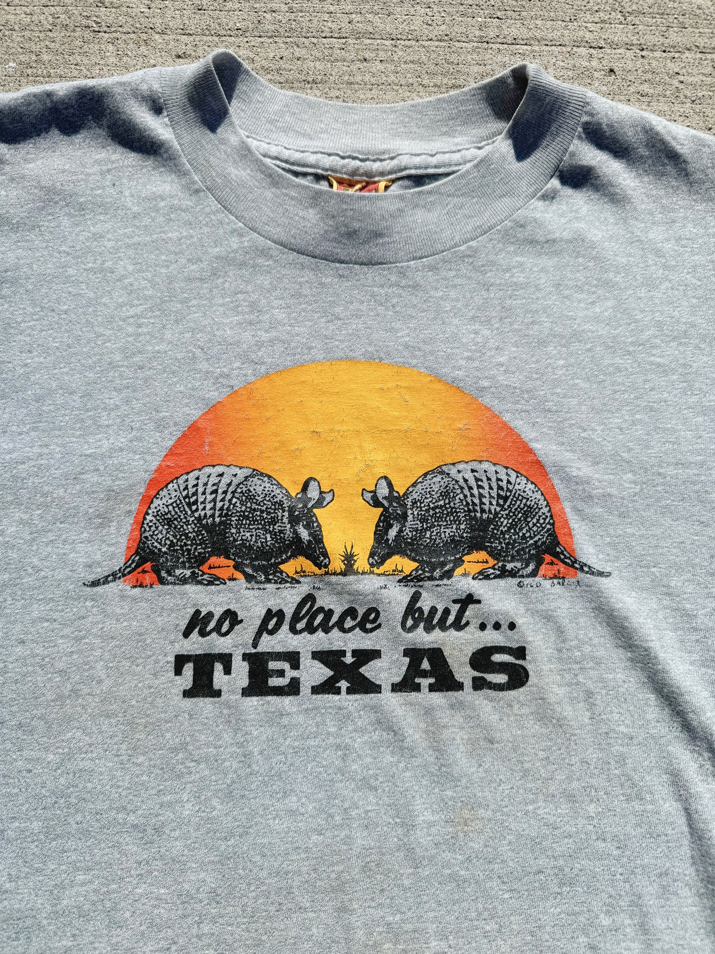 Vintage 1980s “No Place But… Texas” Graphic Tee | Small