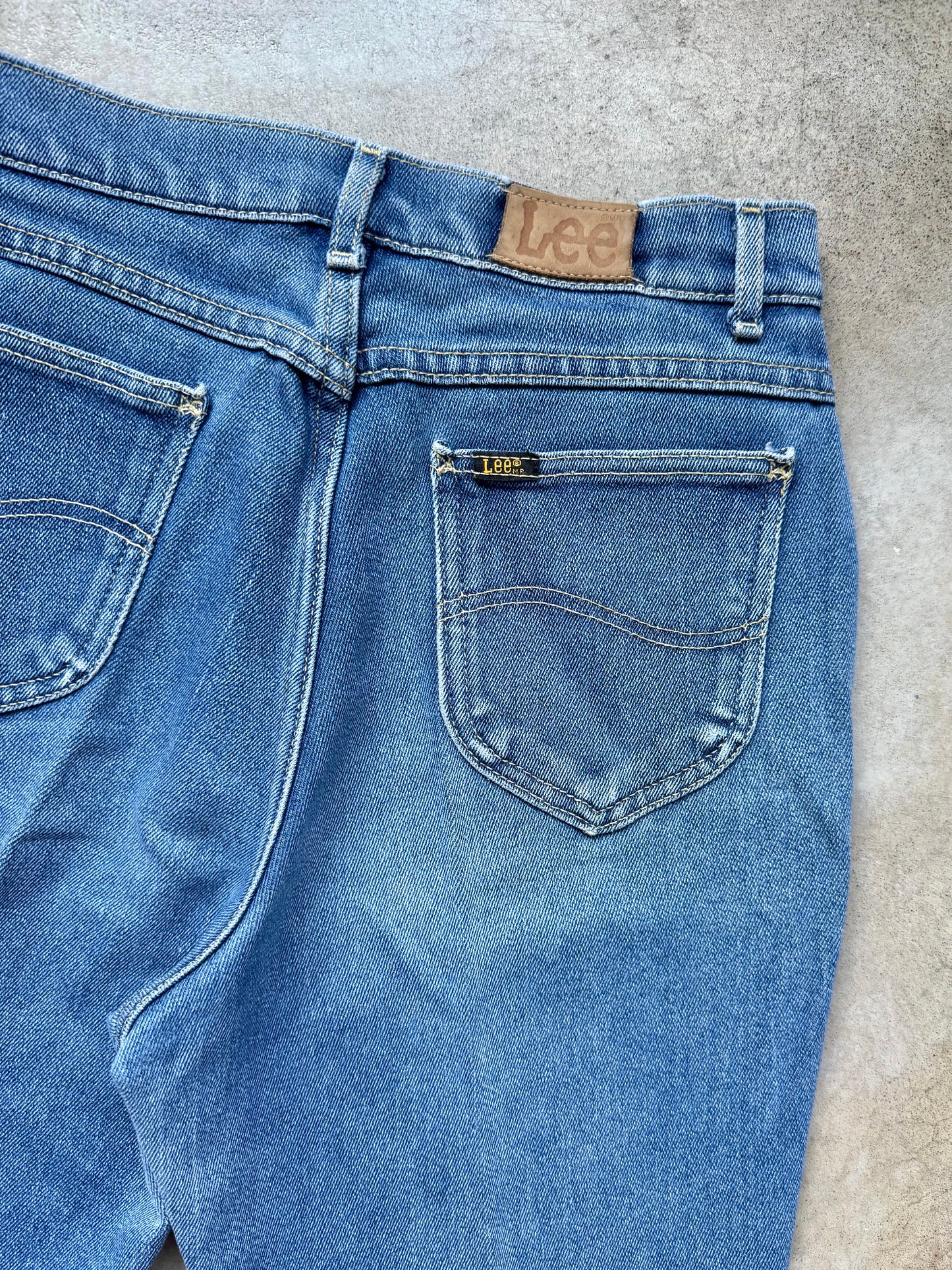 Vintage 1980s Lee Riders Faded Wash High-Waisted Jeans | Waist 28”
