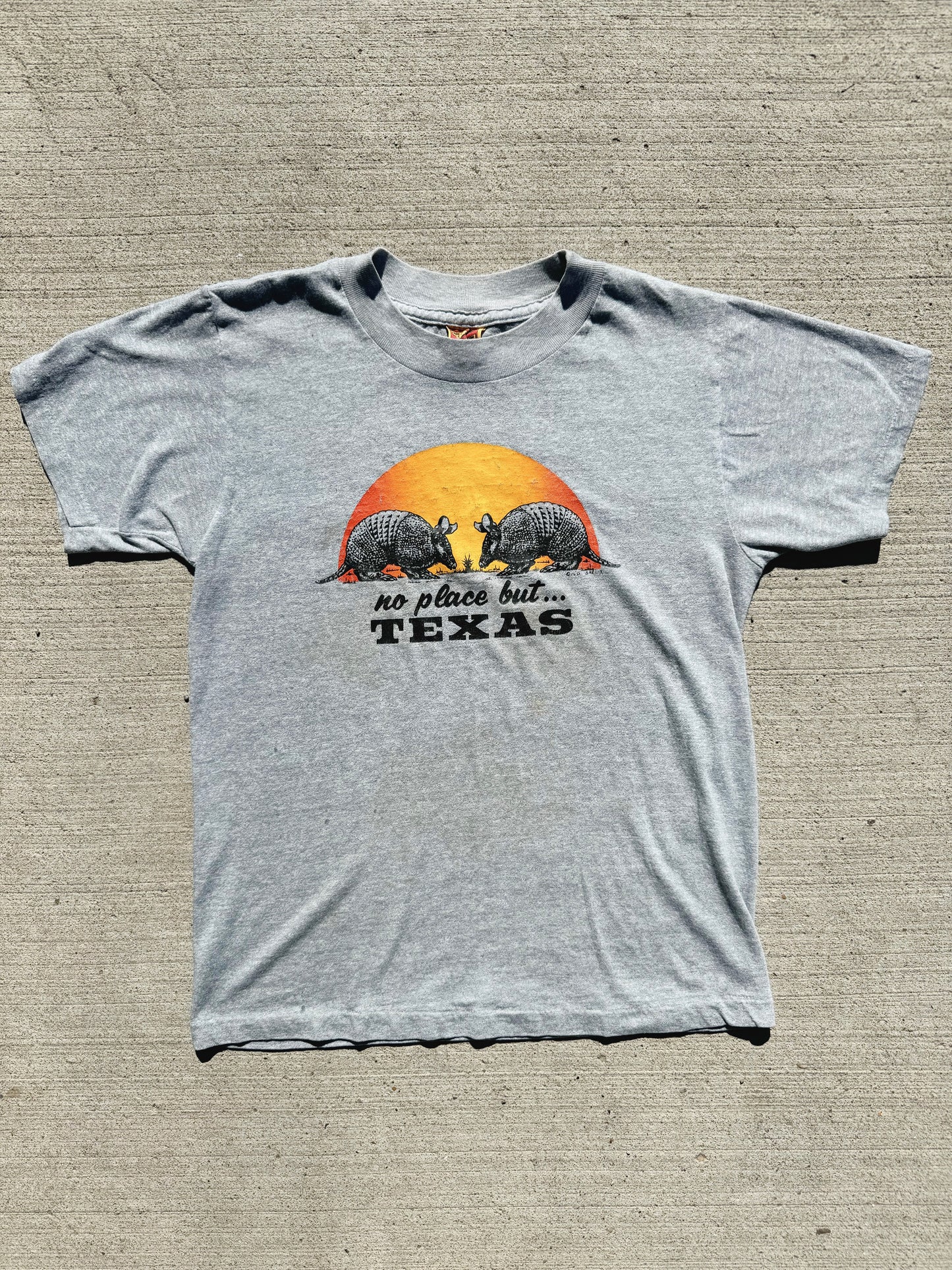 Vintage 1980s “No Place But… Texas” Graphic Tee | Small