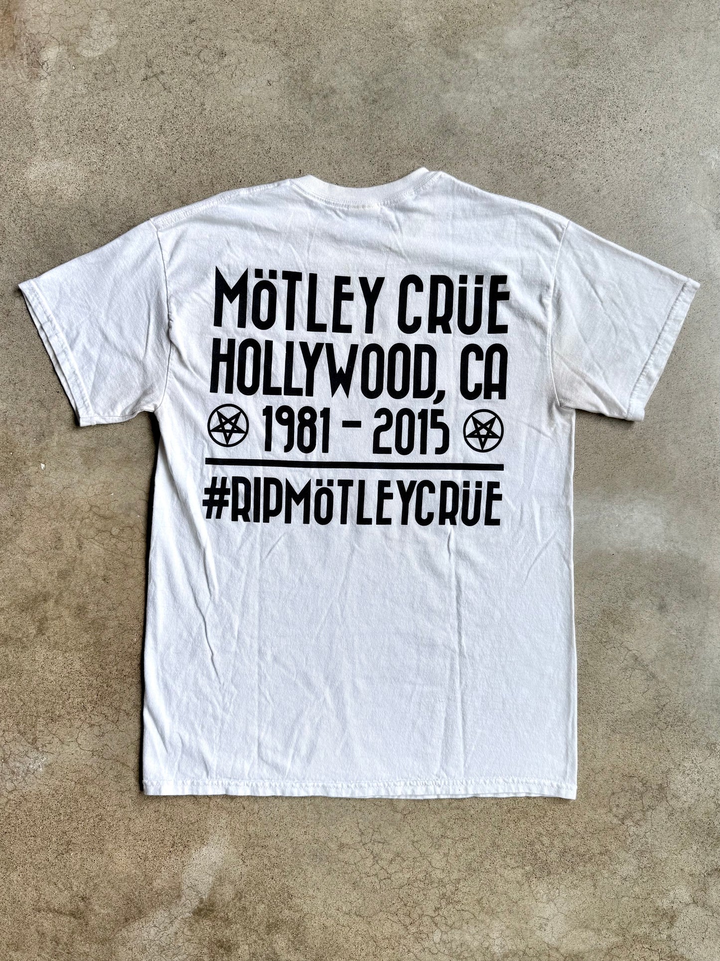 2015 Mötley Crüe “The Final Tour” Tee | Medium