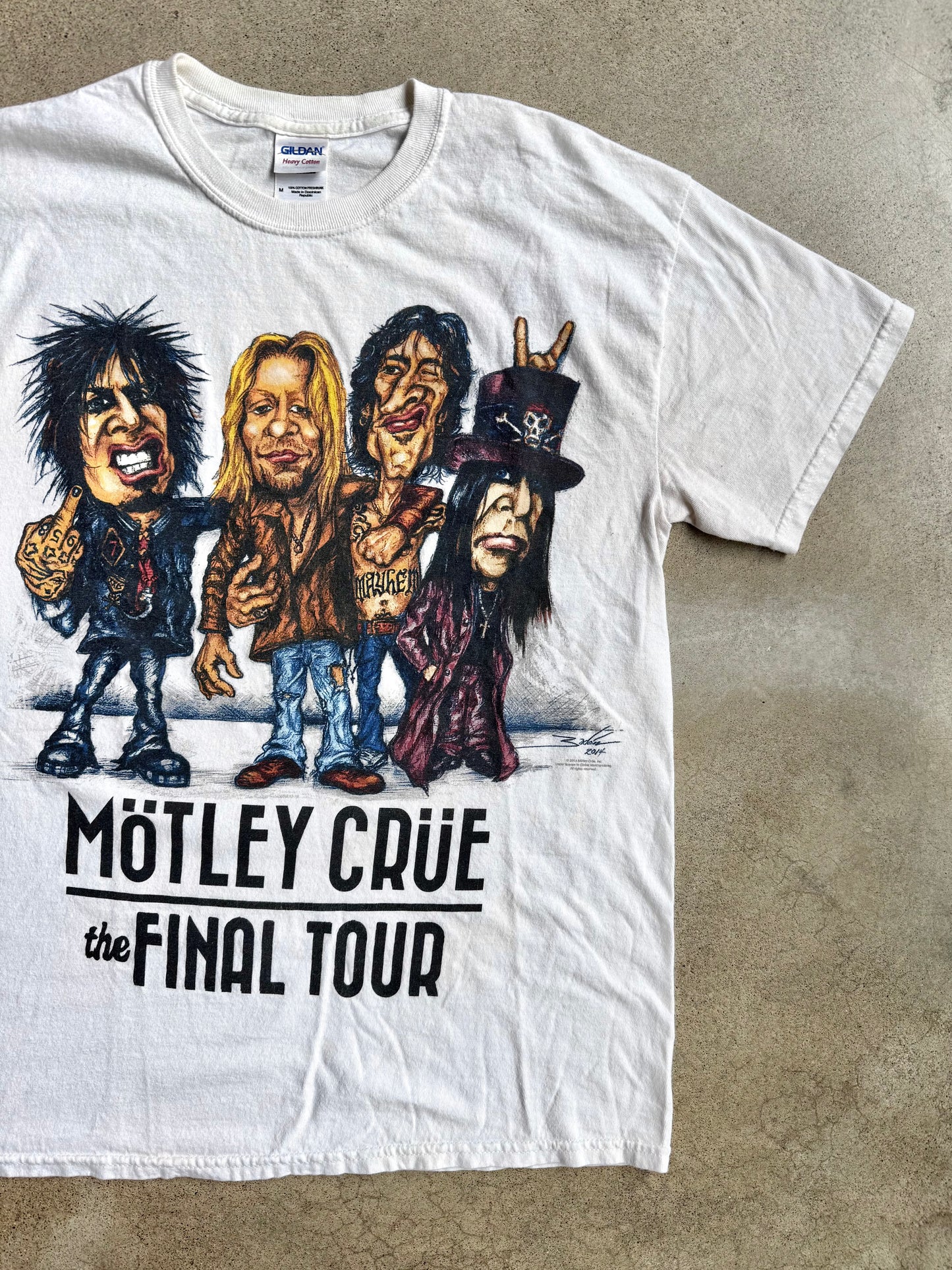 2015 Mötley Crüe “The Final Tour” Tee | Medium