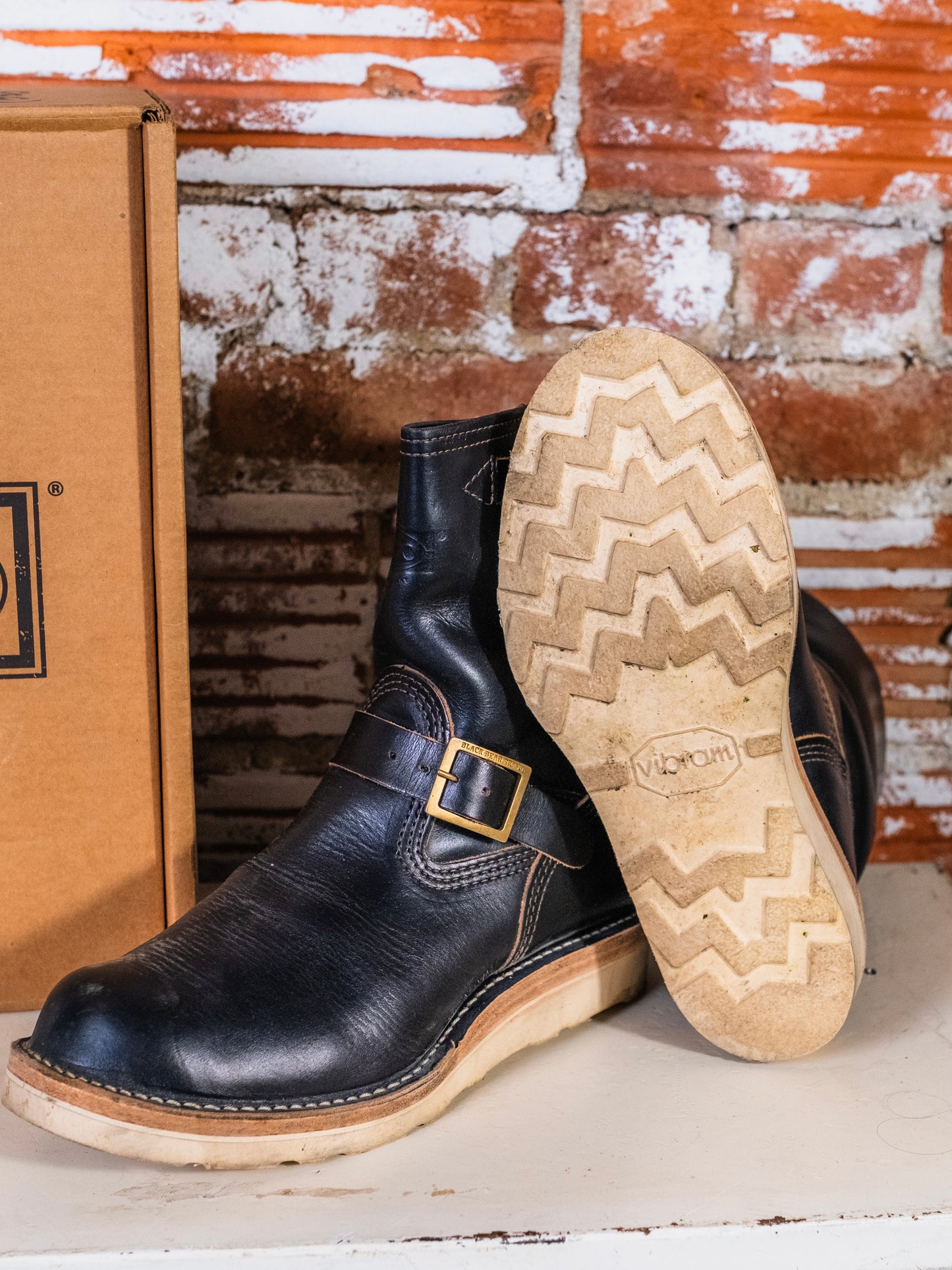 Black Bear Brand x Wesco Boss Engineer Boots | Men’s 8.5
