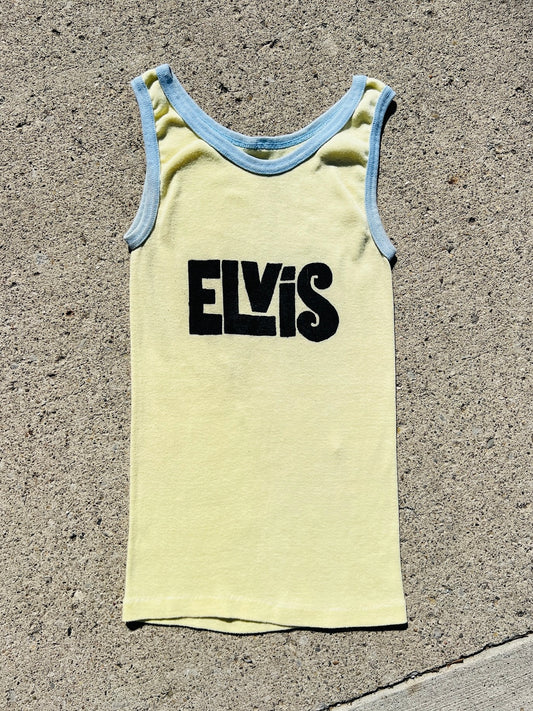 Vintage 1970s Elvis Tank Top | XS/S