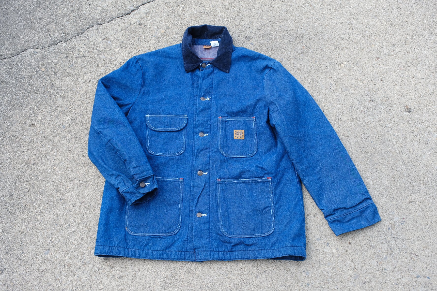 Vintage Wrangler Big Ben Blanket Lined Denim Chore Coat | L/XL – The Atomic  Shop