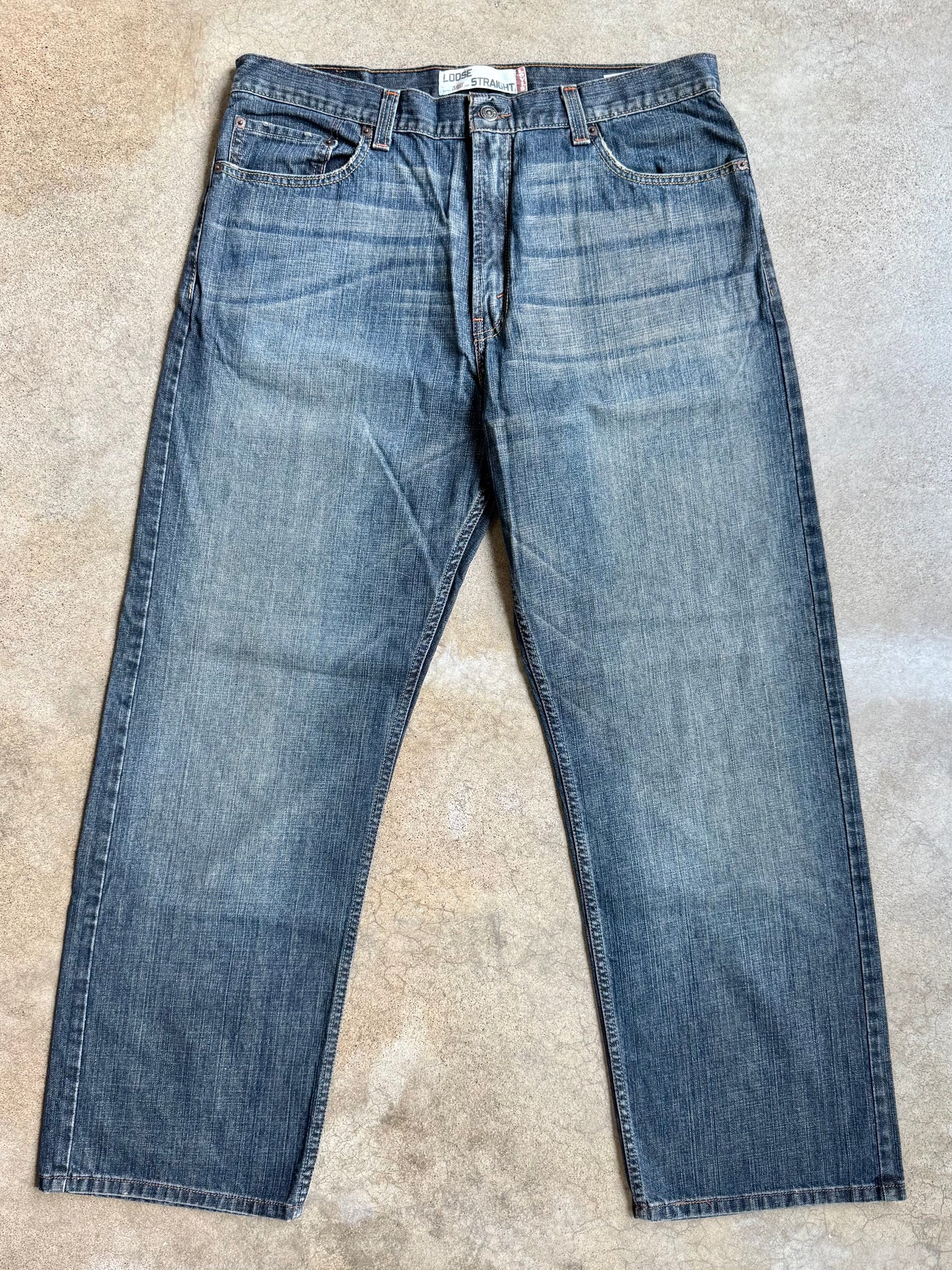 2000s Levi 569 Loose Straight Jeans | 36x32