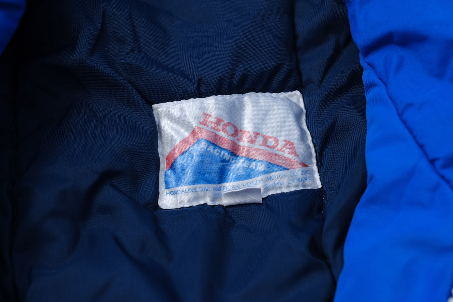 Vintage Honda Racing Team Puffer Coat