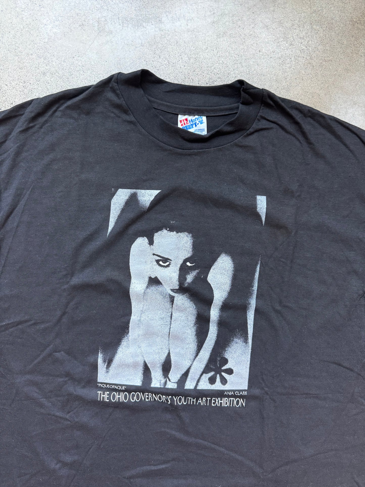 Vintage 1990s Ohio Governor’s Youth Art Exhibition “Piqueopaque” Graphic Tee | XL