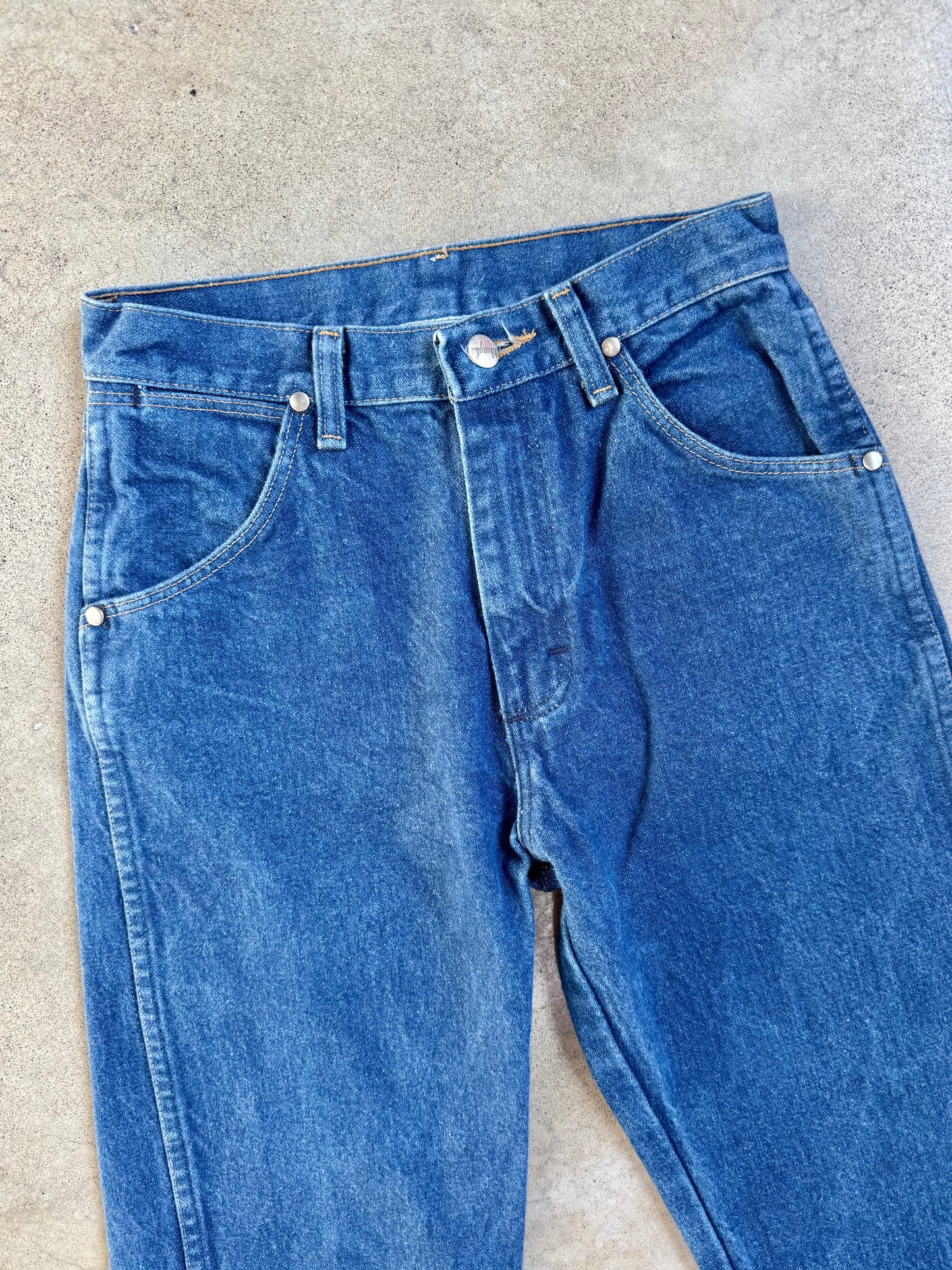 Vintage 1980s Wrangler Reworked Cut-Out Flare Jeans | Waist 27”