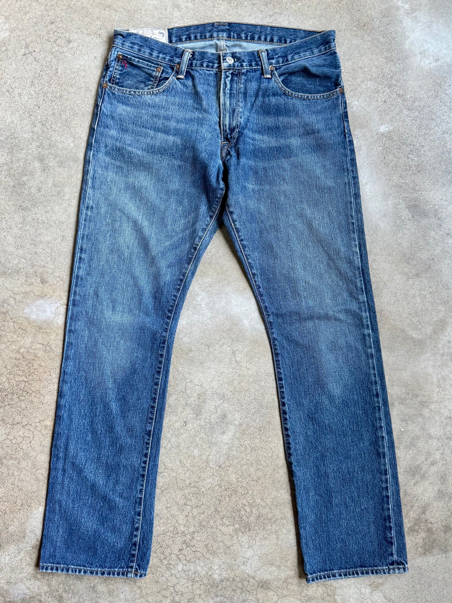 Polo Ralph Lauren Varick Slim Straight Warwick Wash Jeans | 33x32