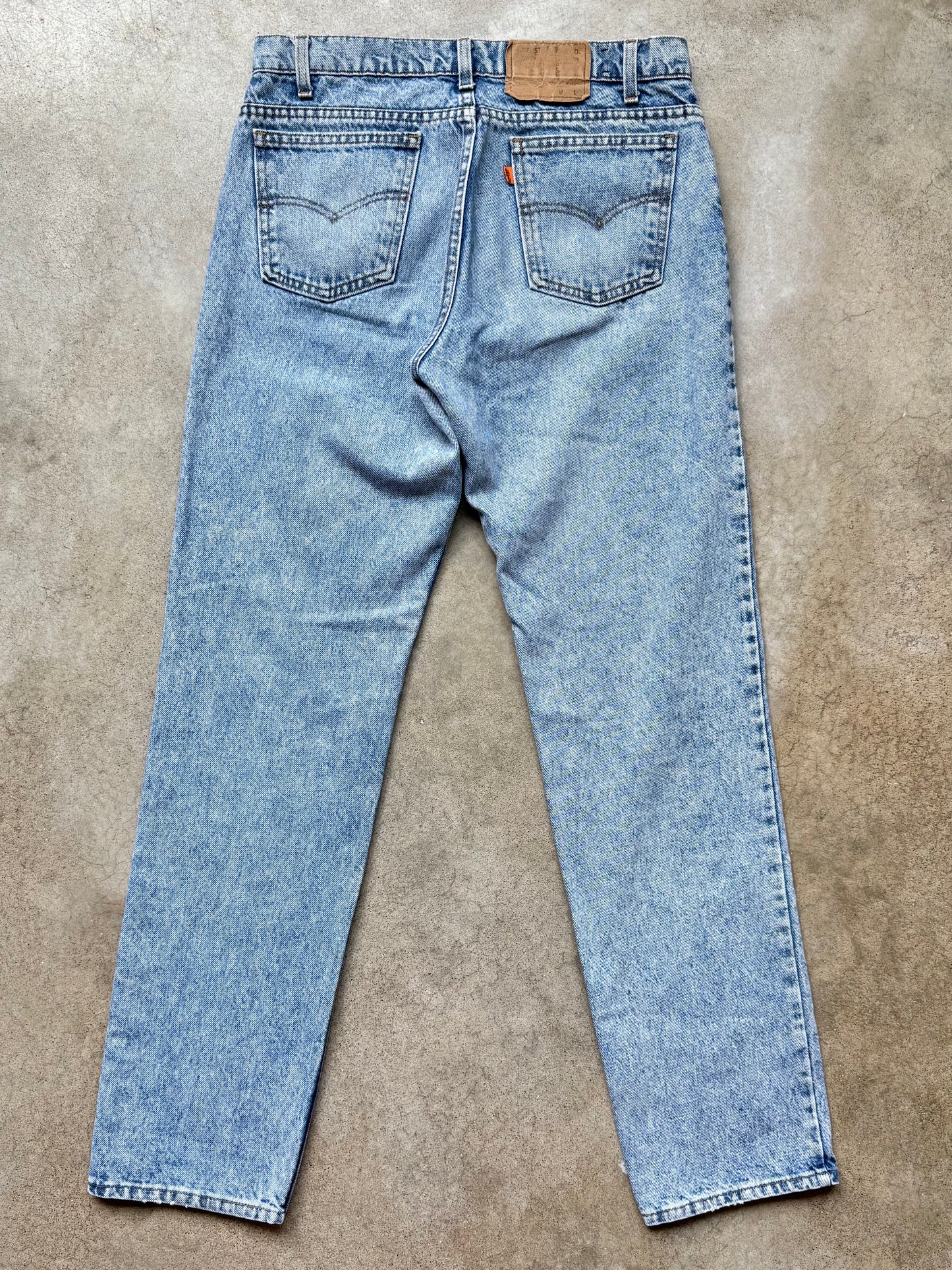 Vintage 1980s/90s Levi’s Orange Tab 506 Straight Fit Jeans | 33x34