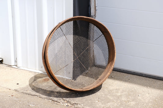 Early 1900’s Bentwood and Wire Grain Sieve | Sifter