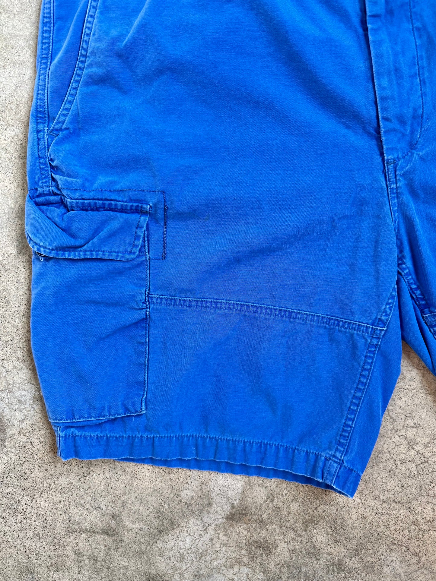 Polo Ralph Lauren Cobalt Blue Cotton Cargo Utility Shorts | 46B
