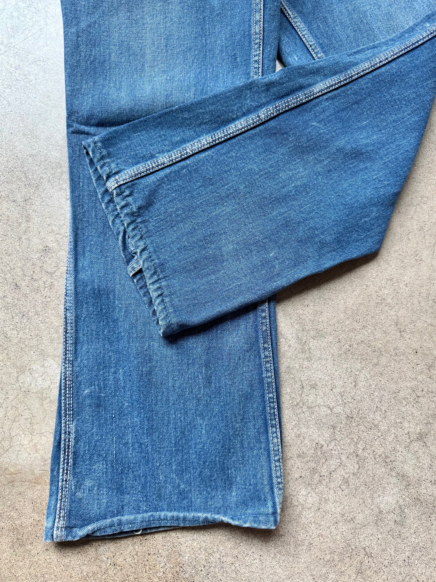 Vintage 1970s American Graffiti Faded Bootcut Flare Jeans | Waist 31”