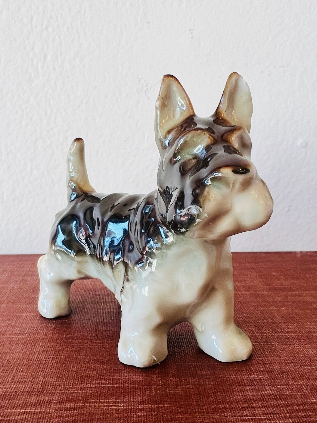 Vintage Ceramic Scottie Dog Figurine