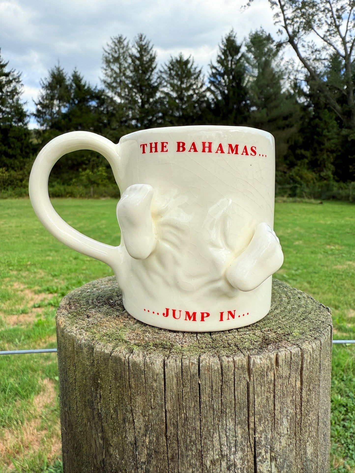 Bahamas "Feet" Mug